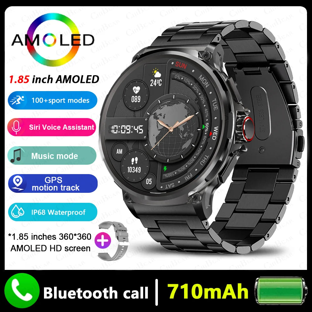 Huawei Xiaomi Men GPS Track Smart Watch