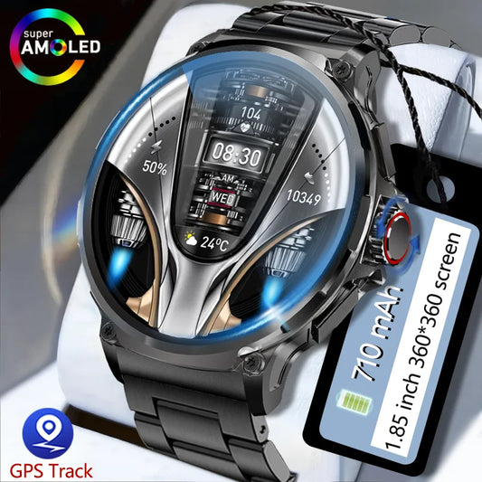 Huawei Xiaomi Men GPS Track Smart Watch