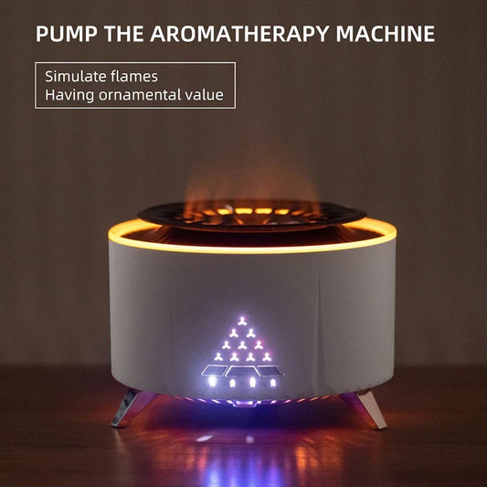 Aroma Humidifier Essential Oil Diffuser Bedroom