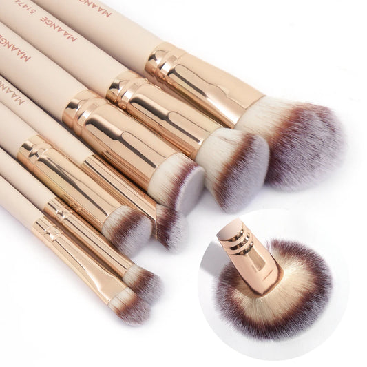 set Makeup Brushes for Cosmetic Foundation Powder