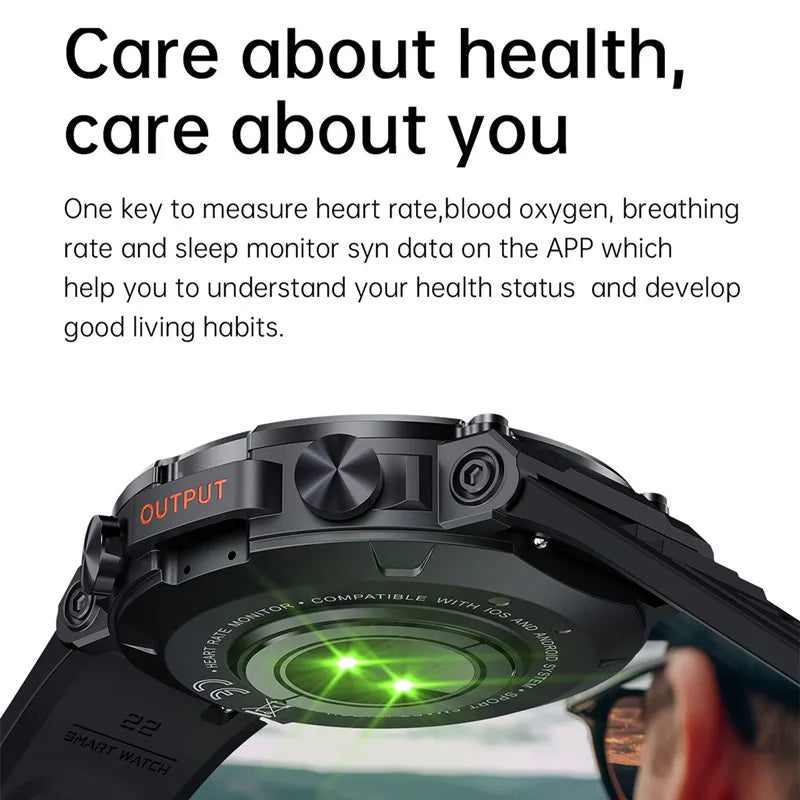 Men Women BT Call Heart Rate Blood Pressure
