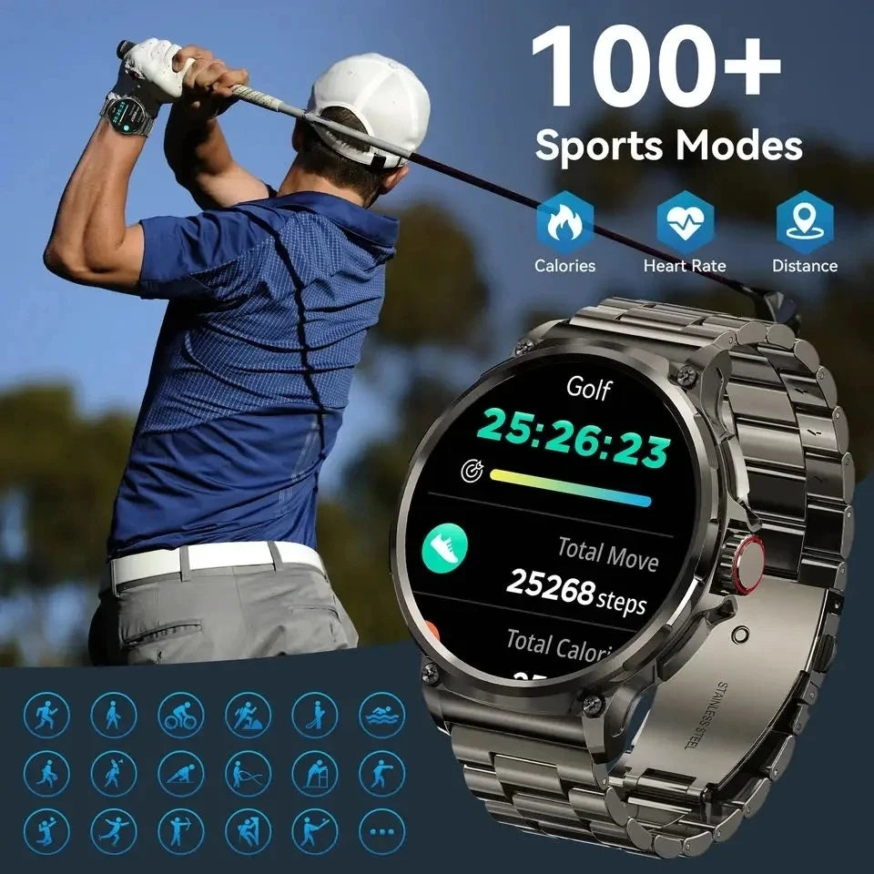 Huawei Xiaomi Men GPS Track Smart Watch