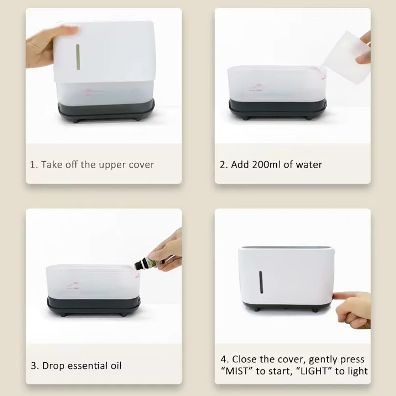 Air Humidifier Oil Diffuser